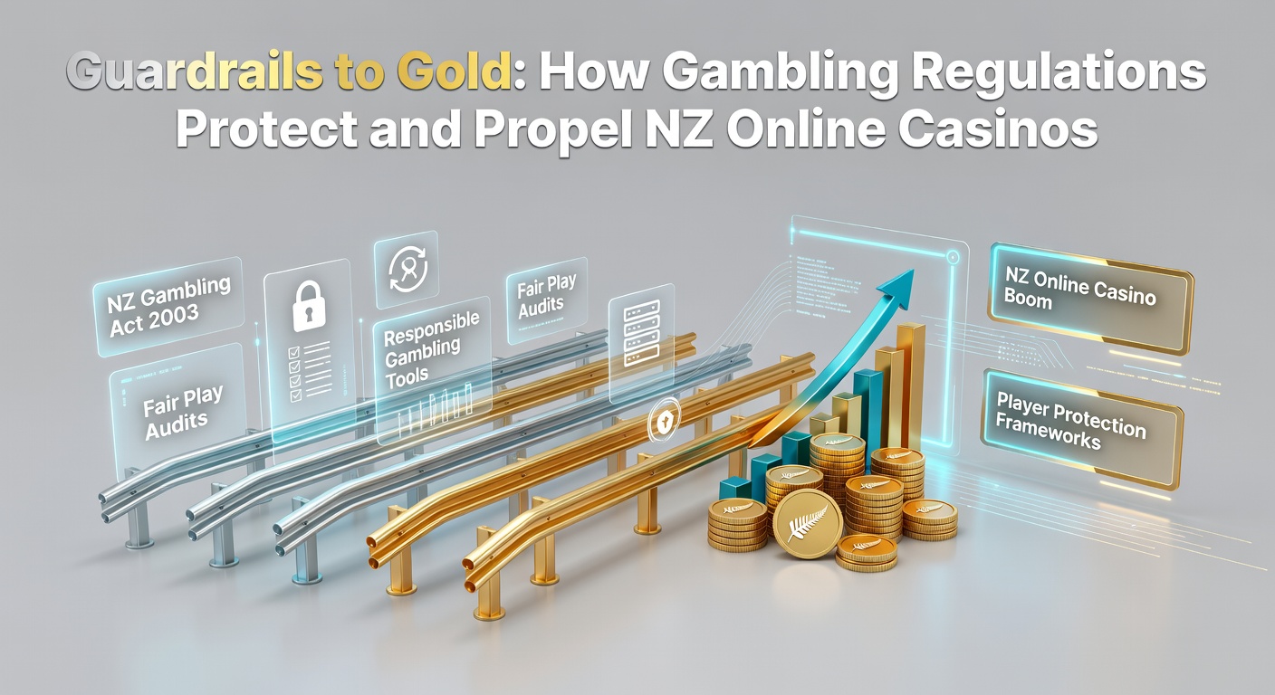 New Zealand online casino interface showing secure login and regulatory badges, highlighting compliance and player protection features
