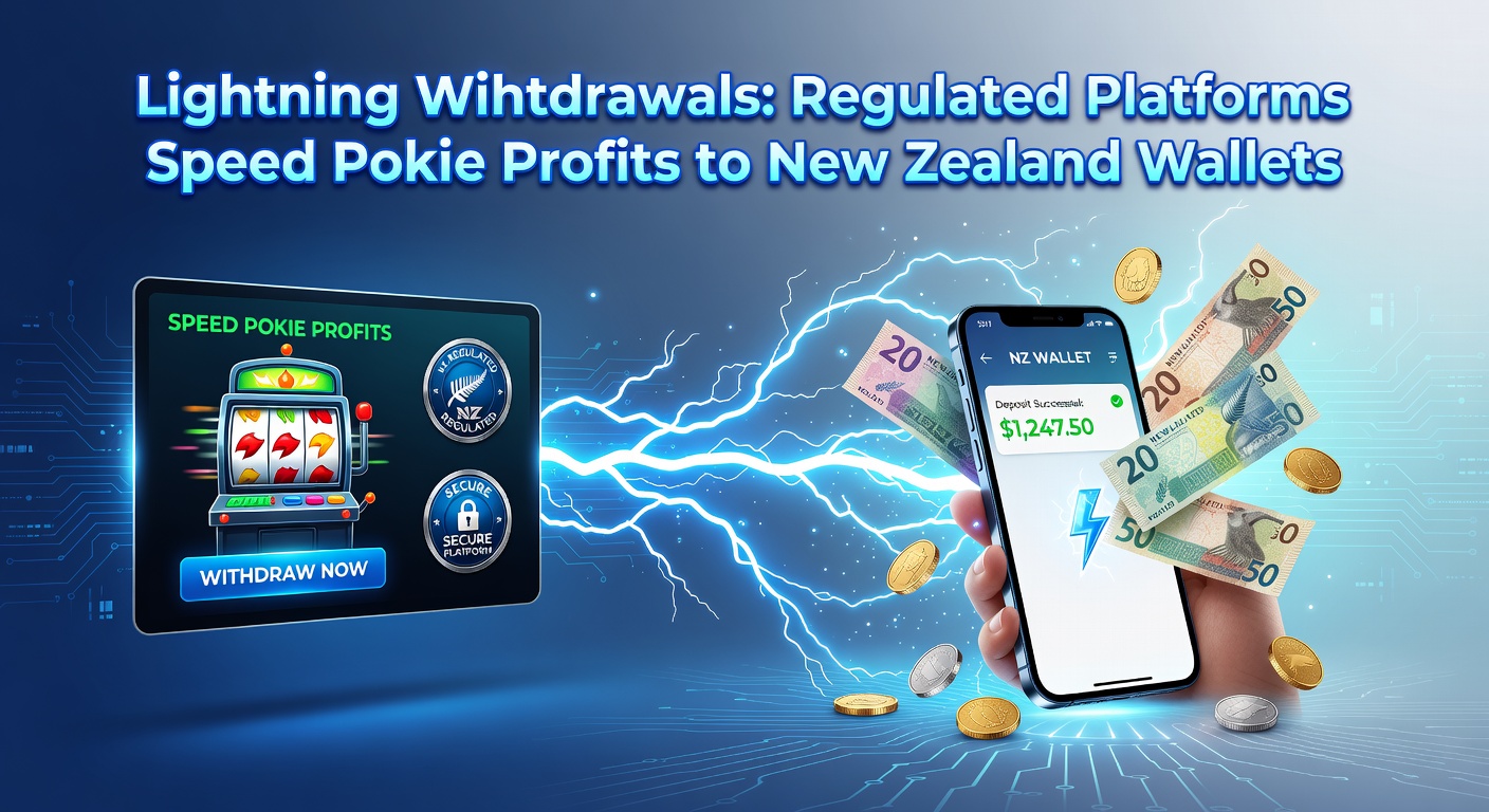 Graph depicting withdrawal speed improvements on NZ platforms from 2024 to April 2026, highlighting pokie revenue spikes alongside instant payout adoption